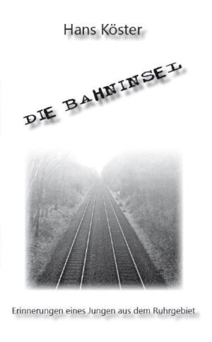 Hans Köster wurde 1944 in Hans Köster Wattenscheid geboren und wuchs in einer Bergarbeiterfamilieauf. 1959 begann er auf der damaligen Zeche Holland, ebenfalls in Wattenscheid, seine Bergbaulehre. Danach war er in allen technisch und wissenschaftlichen Bereichen des Bergbaus als Leitender Angestellter bis zum Ausscheiden 1996 in den Ruhestand tätig. „Die Bahninsel“ ist eine Art Autobiografie mit familiären und beruflichen Ereignissen. Die Bahninsel war ein verbotener Abenteuerspielplatz inmitten von Bahngleisen. Idyllisch gelegen, mit Wiesen, Sträuchern und hohen Bäumen, an denen wir unsere Lianen befestigten. Zeugen einer unbeschwerten Kindheit und doch schon hinweisend auf die nahende Wirklichkeit des Lebens.