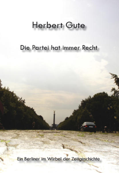 In seiner Biografie beschreibt der Berliner Herbert Gute seine Kindheit, sein Heranwachsen und den Einstieg ins Berufsleben. Seine Schilderungen von Krieg, Stunde Null sowie deutscher Teilung und Wiedervereinigung sind ein interessantes Zeitdokumentund unterstreichen nicht zuletzt den Irrsinn politischer Wirrungen.