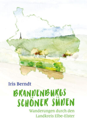 „Es ist die Freude des Entdeckens, die aus Sehen, Staunen, Fragen, sich Hineinfühlen, Verstehen und Erkennen eine feste und ganz eigene Kette fädelt. Da mich die Ruhe empfing, blieb Zeit. Zeit für das nahe liegende Gute.“ (Iris Berndt) Wandern wie einst Theodor Fontane ist eine besondere Form des Reisens. Es reicht in Elbe-Elster vom Waldbaden bis zum Ausblick-Eintauchen, verbindet die höchsten Gipfel Brandenburgs mit Streuobstwiesen und weltvergessenen Flussarmen der Schwarzen Elster. Das Wandern kehrt sich auch nach innen und vertieft sich in Zeitgeschichte. Es berührt durch historische Stippvisiten vor allem zwischen Zweitem Weltkrieg und Wende. Der Reisende begegnet dabei dem unverstellten, authentischen Blick einzelner Menschen, die sich ansprechen lassen und freien Herzens reden. Die Kulisse dafür bietet immer die vielgestaltige Landschaft im Süden Brandenburgs mit deren Geschichte, Gegenwart und Zukunft.