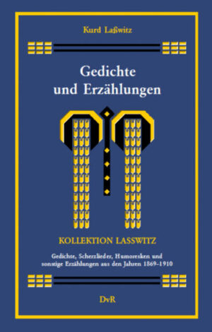 Gedichte und Erzählungen aus dem 1919 erschienenen Nachlass-band "Empfundenes und Erkanntes", außerdem weitere Gedichte und Erzählungen, die in Zeitschriften erschienen sind, darunter die Faust-Parodie "Prost. Der Tragödie (-n)ter Teil" und die Erzählungen "Nach Chicago" (= "Telelyt") und "A priori"