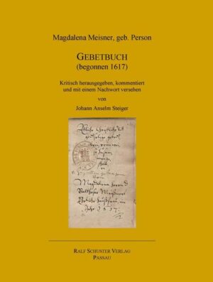 Das Buch stellt erstmals eine historisch-kritische, kommentierte Edition des handschriftlich überlieferten Gebetbuches Magdalena Meisners (geb. 1594), der Ehefrau des führenden Wittenberger lutherischen Theologen Balthasar Meisner (1587-1626), zur Verfügung. Das Gebetbuch enthält zahlreiche von Magdalena Meisner selbst formulierte Gebete (Ehestands- und Witwengebete, Beichtgebete, Psalmgebete etc.), Traditionsgut (v.a. Kirchenlieder) sowie ausgewählte biblische Trostsprüche. Die Quelle gewährt wertvolle Einblicke in die (weibliche) praxis pietatis im Zeitalter des barocken Luthertums. Ein Nachwort eruiert den historischen Ort des Autographs und führt in den Inhalt des Gebetbuches ein. Bibelstellen- und Personenregister erschließen den edierten Text.