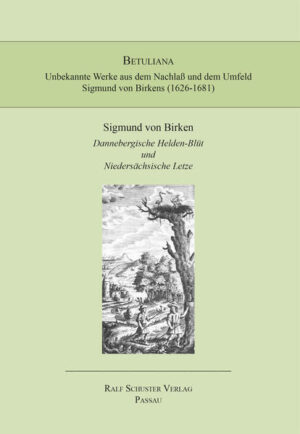 Im Jahr 1648 hat der zweiundzwanzigjährige Sigmund von Birken - damals noch Betulius - in Hamburg zwei Prosa-Eklogen nahezu gleichen Umfangs, aber völlig unterschiedlicher Art zum Druck gebracht. Die erste, Dannebergische Helden-Blüt betitelt und 1647 verfaßt, ist eine als Ermahnung eingekleidete Huldigung des damals fünfzehnjährigen Prinzen Anton Ulrich von Braunschweig-Lüneburg, den Birken 1645/46 ein Dreivierteljahr lang als Hilfsinformator betreut hatte. Die zweite, Niedersächsische Letze, ist ein literarisch höchst anspruchsvolles, Gelehrsamkeit und Literaturkenntnis demonstrierendes Abschiedsgeschenk des nach Nürnberg heimreisenden Autors an seine Freunde und Gönner in Dannenberg, wo er eine kurze, aber glückliche Zeit verbracht hatte. Beide - seit ihrem Erscheinen hier erstmals neu edierten und ausführlich kommentierten - Werke hat Birken gut 20 Jahre später als rahmen-bildende Grundlage seines großen Welfenhaus-Panegyrikums GUELFJS oder NiderSächsi-scher Lorbeerhayn verwendet. Die Passagen dieses bisher auch nicht neu edierten Werkes, die Birken variierend aus den älteren Texten übernommen hat, werden hier ebenfalls mitgeteilt. Obwohl Birken zu den wichtigsten Verfassern von Prosa-Eklogen zählt - und wohl einer der produktivsten überhaupt war -, sind seine Beiträge zu dieser im 17. Jahrhundert so überaus erfolgreichen Gattung editorisch kaum erschlossen. Der vorliegende Band bietet nun erstmals zwei seiner frühesten Prosa-Eklogen in kritisch edierter und kommentierter Form und hilft so ein Editions-Desiderat der Birken-Forschung zu schließen.