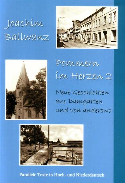 Was tun, wenn die Oma vergeblich auf ihre Tochter wartet, was tun, wenn der Friseur für immer verreist? Und welche Rolle spielen Personen aus der Zeitgeschichte wie Ex-Kanzler Helmut Schmidt und Ex-Bundespräsident Christian Wulff oder der DDR-Fußballstar Gerd Kische? Joachim Ballwanz spannt den Bogen über fast das ganze 20. Jahrhundert. Darin treten auch Staatsoberhäupter von Kaiser Wilhelm II. bis Joachim Gauck auf. 36 heitere und ernstere Geschichten wechseln einander ab. Dabei bleibt stets die pommersche Heimat Damgarten im Blick. Die Geschichten liegen parallel auf Hochdeutsch und Plattdeutsch vor.