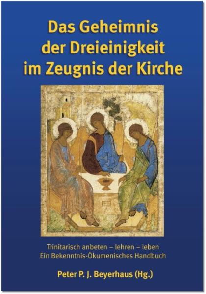 Das Bekenntnis zur Dreieinigkeit Gottes bildet das Herzstück christlichen Glaubens. Es weist die Grundlage geistlicher Existenz auf und verbindet so alle christlichen Kirchen, kirchlichen Gemeinschaften und Konfessionen. Und doch ist es für viele-auch evangelikale-Gemeindeglieder ein Lehrstück, das sie schwer verstehen und das ihr Glaubensbewusstsein und Gebetsleben wenig bestimmt. Manche Theologen vertreten immer noch die liberale These, die Trinitätslehre sei ein Produkt hellenistisch-philosophischer Spekulation-weit entfernt von der Lehre Jesu. Dementsprechend kümmerten sich viele kirchliche im kirchlichen Dienst stehende kaum darum, den Inhalt der Trinitätslehre, ihre biblische Begründung und ihr geistliches Anliegen gemeinverständlich zu entfalten. Darin zeigt sich ein geistlicher Notstand mit schwerwiegenden Folgen. Auf einer im Mai 2008 durch die Internationale Konferenz Bekennender Gemeinschaften in Rothenburg o.d.T. veranstalteten Besinnungstagung bemühten sich Christen aus den drei großen Konfessionen und mehreren Ländern Europas gemeinsam, für sich selbst erneute Gewissheit über den Inhalt und die Bedeutsamkeit des kirchlichen Bekenntnisses zum Dreieinen Gott zu gewinnen, um diese dann auch den Gemeinden zu vermitteln. Das führte zu einer weitergehenden literarischen Arbeit, deren vielgestaltige reife Frucht sie zunächst in ihrer „Rothenburger Denkschrift“ zusammenfassten und nunmehr in diesem seiner Art nach wohl einzigartigen Sammelband vorlegen. In der Weite seines Spektrums trägt er den Charakter eines bekenntnisökumenischen Handbuchs, das für Lehre und persönliches Studium geeignet und dazu angelegt ist, zu einer umfassenden Erneuerung christlichen Glaubens beizutragen. *** Vorwort der Herausgeber Geleitworte von Repräsentanten dreier Konfessionen I. Drei Tage in Rothenburg-Wildbad 1. Peter P. J. Beyerhaus und Horst W. Beck: Zur Einführung 2. Ulrich Rüß: Wie kam es zu der Wahl des trinitarischen Themas? 3. Rolf Sauerzapf: Drei Tage im Wildbad bei Rothenburg o.d.T. 4. Tagungsprogramm der Geistlich-theologischen Rüstzeit in Rothenburg o. d. T. 2008 „Leben aus der Gnadenfülle des Dreieinigen Gottes“ II. Theologische Begründung des trinitarischen Bekenntnisses 1. Helmut Burkhardt: Biblische Grundlagen der Trinitätslehre 2. Reinhard Slenczka: Selbstoffenbarung und Gegenwart des Dreieinigen Gottes 3. Anton Ziegenaus: Die dreifaltige Struktur von Offenbarung und Erlösung 4. Thomas Hopko: Die spirituelle Verwurzelung der Orthodoxen Trinitätslehre 5. Werner Neuer: Die altkirchliche Trinitätslehre und Harnacks Hellenisierungsthese 6. Peter P. J. Beyerhaus: Der Ursprung der Mission im trinitarischen Heilsplan Gottes 7. Horst W. Beck: Gottes Dreieinigkeitswalten Wirken in Schöpfung und Geschichte III. Kirchliche Glaubenserklärungen 1. Das Athanasianische Glaubensbekenntnis (lateinisch-deutsch) 2. Martin Luther: Aus dem Großen Katechismus, Dritter Glaubensartikel 3. Aus dem Bekenntnis der Anglikanischen Kirche-Die 39 Artikel von 1571 4. Art. 2 des presbyterianischen Westminster-Bekenntnisses von 1647 5. Aus dem hugenottischen Glaubensbekenntnis, der Confessio Gallicana 6. Ph. J. Spener: Katechismusfragen zum Geheimnis der göttlichen Dreieinigkeit 7. Sergij Bulgakov: Orthodoxer Glaube an die Heilige Dreieinigkeit 8. Ökumenische Verlautbarung von Pfingsten 1981 9. Aus dem Evangelischen Erwachsenenkatechismus 10. Die Trinitätslehre im Katechismus der Katholischen Kirche IV. Das Zeugnis bedeutender Theologen über das trinitarische Geheimnis 1. Ferdinand Holböck: Drei altkirchliche Begründer der Trinitätslehre: a. Basilius der Große b. Augustinus, Doctor Trinitatis c. Ephräm der Syrer 2. Peter C. Düren: Kleine Einführung in die Trinitätstheologie des Compendium theologiae von Thomas von Aquin 3. Thomas von Aquin: Über Gott, den Dreieinigen 4. Martin Luther: Aus seinem Bekenntnis „Vom Abendmahl Christi“ (1528) 5. Johannes Calvin: Die Erkenntnis der göttlichen Dreieinigkeit 6. Christian Braw: Die heilige Dreieinigkeit in der Seelenführung des Frühpietismus-Johann Arndt 7. Peter Zimmerling: Zinzendorfs Trinitätsverständnis 8 Friedrich Christoph Oetinger: Über die Dreieinigkeit 9. Johannes Evangelista Goßner Über das Geheimnis der heiligen Dreieinigkeit 10. Karl Barth: Die Offenbarung Gottes. Der dreieinige Gott. 5 Leitthesen 11. Edmund Schlink: Das Geheimnis der göttlichen Lebensfülle V. Zeitgenössische Neukonzeptionen der altkirchlichen Trinitätslehre 1. Andreas Loos: Die Krise der Trinitätstheologie bei protestantischen Theologen 2. Werner Neuer: Jürgen Moltmanns trinitarische Pneumatologie 3. Alma von Stockhausen: zu Karl Rahners Trinitätstheologie 4. Deutsche Bischofskonferenz: Trinitätslehre, Christologie und postmoderner Pluralismus VI. Lobpreis und Anbetung des Dreieinigen Gottes 1. Karl Christian Felmy: Die Heilige Dreieinigkeit in der Göttlichen Liturgie 2. Günter R. Schmidt: Beten zu Gott, dem Dreieinigen 3. Edith Düsing: Einführung in Urs von Balthasars „Theologie der drei Tage“ (Trinitarische Passiologie) 4. Ludolf Müller: Die Dreifaltigkeitsikone von A. Rubljow (Bildmeditation) 5. Horst Neumann: Der Lobpreis des Dreieinigen Gottes im lutherischen Kirchenlied 6. Jochen Arnold: Die Dreieinigkeit im Kantatenwerk Johann Sebastian Bachs 7. Elisabeth von der Dreieinigkeit: Einwohnung des Dreieinigen Gottes im Herzen 8. Eugen Mederlet: Der trinitarische Urbeschluss der Inkarnation des Sohnes 9. Trinitarische Hymnen, Gebete und Zeugnisse VII. Das kirchliche und missionarische Zeugnis von Gott, dem Dreieinigen 1. Karsten Bürgener: Die Bedeutung der Dreieinigkeit für den Glauben der Gemeinde 2. Ulrich Wickert: Trinitarisch predigen 3. Burghard Affeld: Das trinitarische Bekenntnis in Schule und Ausbildung 4. Holger Eschmann: Seelsorge in trinitätstheologischer Perspektive VIII. Der trinitarische Glaube in der Begegnung mit anderen Religionen 1. Thomas Schirrmacher: Die Dreieinigkeit im Alten Testament und der Dialog mit Juden und Muslimen 2. Dorothea R. Killus: Die Vereinbarkeit des Trinitätsglaubens mit der jüdischen Konzeption der Gotteseinzigartigkeit 3. Eberhard Troeger: Das Zeugnis vom Dreieinigen Gott an Muslime 4. Peter P. J. Beyerhaus: Das trinitarische Zeugnis für Animisten und Hindus 5. Christof Sauer: Das Bekenntnis zum Dreieinigen Gott als Absage an alle außerchristlichen Gottesvorstellungen TRINITARISCHE BEKENNTNISERKLÄRUNG: „Leben aus der Gnadenfülle des Dreieinigen Gottes“ Anhang: 1. Literaturverzeichnis 2. Die Autoren 3. Die Internationale Konferenz Bekennender Gemeinschaften 4. Personenregister 5. Abkürzungs- und Fremdwörtererklärungen 6. Sachregister Farbiger Bildteil Dorothea R. Killus: Die Heilige Dreifaltigkeit in der christlichen Kunst