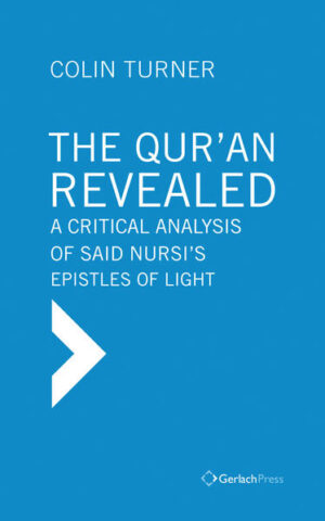 The Qur’an Revealed is a landmark publication in the history of Islamic studies, providing for the first time a comprehensive critical analysis of Bedizuzzaman Said Nursi’s 6000-page work of Quranic exegesis, The Epistles of Light. In discussing a wide range of themes, from Divine unity to causation, from love to spirituality, from prophethood to civilization and politics, Colin Turner invites the reader into Nursi’s conceptual universe, presenting the teachings of arguably the Muslim world’s most understudied theologian in a language that is accessible to both expert and interested layperson alike.