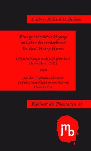 Ein eigentümlicher Vorgang im Leben des verstorbenen Dr. theol: Henry Harris | Bundesamt für magische Wesen