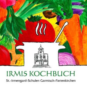 „Irmis Kochbuch“ ist anlässlich des 80jährigen Schuljubiläums der St.-Irmengard- Schulen im Zusammenwirken sämtlicher Mitglieder der Schulfamilie von Gymnasium und Realschule als Gemeinschaftsprojekt entstanden. Es ist als Zeichen des Dankes den Armen Schulschwestern v. U. L. F. gewidmet, die 1930 die Schule gegründet haben und die 45 Jahre lang Generationen von Schülerinnen einen tief im christlichen Glauben verwurzelten, modernen und ganzheitlich-erziehenden Unterricht angedeihen ließen. Mit dem Reinerlös aus dem Verkauf leisten alle, die „Irmis Kochbuch“ erwerben, ihren persönlichen Beitrag zu den sozialen Projekten der St.-Irmengard-Schulen.