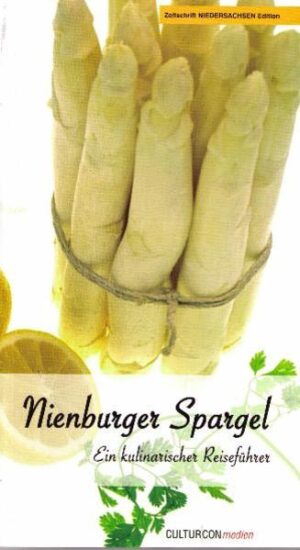 Nienburg ist für seinen Spargel bekannt. Weit über die Region hinaus gilt Nienburger Spargel als Spezialität. Die Geschichte des edlen Gemüses und seine kulturelle Entwicklung, originelle Rezepte einheimischer Spargelbauern sowie wichtige Adressen der Direktvermarkter vermittelt dieses Buch: Ein kulinarischer Reiseführer.