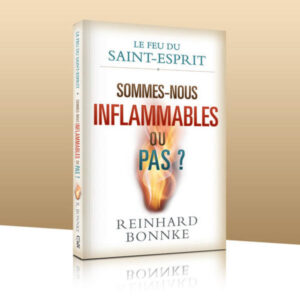 Ce livre dynamique sur le Saint-Esprit, structuré en 9 sections qui attiseront la flamme en vous, comprend : • Les points forts du Saint-Esprit • L’Esprit et le Fils-Jésus, Celui qui baptise • Un grand vent violent-La Pentecôte • Plongé dans le feu-Le baptême du Saint-Esprit • Outils de feu-Les dons et la puissance du Saint-Esprit • Des gens en feu-Le Saint-Esprit et le croyant • Une forêt de feu-Le Saint-Esprit et l’Église • Enflammés-Le défi du Saint-Esprit • Entrer dans une vie de feu-Comment recevoir le baptême du Saint-Esprit Dans chaque section, vous apprécierez les brefs points de feu remplis de puissance en corrélation avec des versets bibliques que l’évangéliste Reinhard Bonnke a compilés.