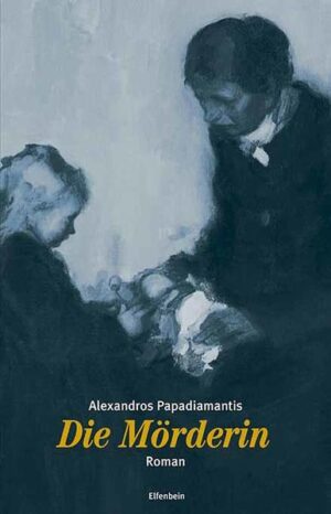 Papadiamantis’ bekannteste Erzählung erschien erstmals 1903 als Fortsetzungsroman in der Zeitschrift „Panathínäa“. Auf der ägäischen Insel Skiathos wird eine vom Alter gezeichnete Hebamme zur Mörderin an mehreren Mädchen, um diesen ein zukünftiges Leben in Abhängigkeit und Sklaverei zu ersparen. Papadiamantis’ sozialkritischer Blick auf die Stellung der Frau in der Gesellschaft seiner Zeit sowie die herausragend sprachlich-stilistische Form des Textes machen „Die Mörderin“ (?H F???ssa) zu einem der wichtigsten Werke der neugriechischen Erzählliteratur.