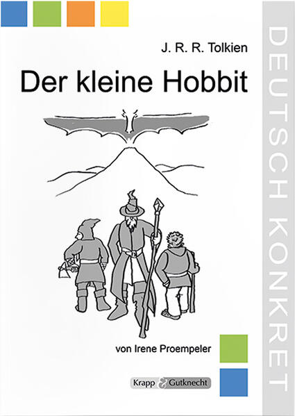 Ersetzt durch Lesebegleiter "Der kleine Hobbit" ISBN: 978-3-96323-181-0 mit Lehrerheft "Der kleine Hobbit" ISBN: 978-3-96323-180-3 Unser Lehrerheft unterstützt bei der Unterrichtsvorbereitung. Durch kreative Aufgaben, methodisch-didaktische Hinweise, Arbeitsblätter und Kopiervorlagen dient das Unterrichtsmaterial als Anregung für einen handlungsund produktionsorientierten Deutschunterricht. Die (Vor-)Geschichte zum Fantasy-Epos Der Herr der Ringe von J.R.R. Tolkien. Bilbo Beutlin, ein angesehener Hobbit, lässt sich von Zauberer Gandalf in ein Abenteuer verwickeln und von Zwergenkönig Thorin Eichenschild als Meisterdieb unter Vertrag nehmen. Er begibt sich auf eine Reise, die über ein Jahr dauert, um den Zwergen zu helfen, ihren geraubten Schatz zurückzugewinnen ... Der kleine Hobbit ist eine märchenhafte Abenteuersage und der Schlüssel zu Tolkiens Fantasiewelt, die Tapferkeit, Mut und Treue wunderbar nahebringt. Ein Lesespaß für Kinder und Jugendliche! Die Bearbeitung eines Jugendbuches stellt Lehrerinnen und Lehrer besonders in Bezug auf die Binnendifferenzierung und individuelle Förderung immer wieder vor eine große Aufgabe. Da die Materialien auch in Auswahl zusammengestellt werden können, gibt es viele Möglichkeiten die schnelleren und stärkeren Kinder mit Aufgaben zu versehen, die ihnen viel Raum für Kreativität lassen. Zum einen bietet das Material Themenschwerpunkte wie zum Beispiel die Personenbeschreibung oder die Charakterisierung, zum anderen viel Raum für Freiarbeit durch die Methodik der Lesetagebuchgestaltung oder der Bereitstellung von Schreibanlässen. Inhaltliche Überprüfungen wie Literaturtests oder Kreuzworträtsel stellen sicher, dass die Kinder oder Jugendlichen den Text gelesen und verstanden haben. Sie dienen auch als Anregung für eigene Rätsel. Auch sind durch die Anregung, selbst Spiele für drinnen oder draußen zu entwickeln, fächerübergreifenden Projekte möglich (zum Beispiel in Verbindung mit dem Fach Kunst). Da die Lektüre sehr umfangreich ist, können mit den Materialien auch verschiedene thematische Schwerpunkte verknüpft werden, ohne das Zeitdruck entsteht. Das Lehrerheft enthält Vorschläge zur Unterrichtsgestaltung Hobbitspiele Schreibanlässe mit Lösungen Kopiervorlagen zu Inhalt, Themen und Figuren Lesetagebuchgestaltung Literaturtests Kreuzworträtseln mit Fragen zum Inhalt