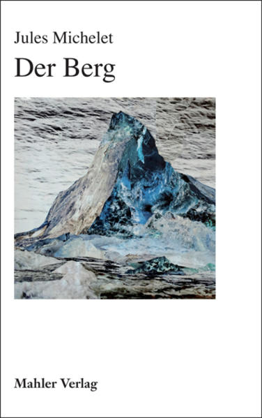 „Der Berg“ von Jules Michelet, 1868 erstmals publiziert, ist nach der „Der Vogel“, „Das Insekt“ und „Das Meer“ das vierte und letzte seiner naturkundlichen Bücher. Es ist das einzige, das nicht bereits im 19. Jahrhundert ins Deutsche übersetzt wurde. Es ist sein "Buch der Bücher", von dem Michelet in seinem Journal immer wieder gesprochen hat. „Der Berg“ ist ein Konglomerat aus Reisebericht, Geographie, Geobotanik, Soziobiologie, Geologie, Historie, Ethnographie, Evolutionstheorie, Kosmologie, Autobiographie (Seine 28 Jahre jüngere Frau hat an zwei Kapiteln mitgeschrieben) und nicht zuletzt Fiktion und Dichtung. „Der Berg“ besitzt neben seiner realistischen auch eine symbolische Lesart. Enttäuscht von den Revolutionen in Frankreich (insbesondere von derjenigen, die ihn 1848 selbst betraf), wendet sich Michelet der Naturgeschichte zu und verortet darin die Ideale der französischen Revolution. Eine Lesart unterscheidet fünf verschiedene Berge, die symbolisch verstanden werden können: 1. der patriarchalische Berg (Antike, Abendland) / 2. Der Berg der Freiheit (Frankreich, frz. Revolution) / 3. Der Berg der modernen Wissenschaften, (zeitgenössische Evolutionstheorien) / 4. der dekadente, kranke Berg (Ökologie) / 5. Der Mutter-Berg (Der Orient als Ursprung), von dem die ersten vier abstammen. Alle „Berge“ haben je ihre positive und ihre negative Seite.