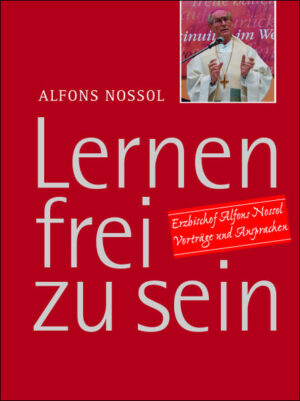 Immer wieder hat Erzbischof Nossol seine Gedanken zur Versöhnung zwischen den Menschen und zwischen den Kirchen und zwischen den Völkern vorgetragen. Erzbischof Alfons Nossol bietet nicht nur wichtige Anregungen für die Auseinandersetzung mit grundlegenden Fragen unserer Zeit, sondern auch notwendige Orientierung für jeden Christen und für jeden Menschen, der auf der Suche ist nach seiner verloren gegangenen Freiheit: • Gemeinsames Priestertum aller Gläubigen • Leben aus Glauben, Hoffen, Lieben • Geist der Kraft, der Liebe und Besonnenheit • Ein Leben im heilskräftigen Dienst des Tuns der Wahrheit in Liebe • Lernen frei zu sein • Ökumene unter dem Kreuz • Schlesien als Land der drei Kulturen