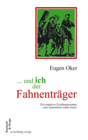 Wie war das möglich? Warum konnten sich die Nationalsozialisten in Deutschland durchsetzen? Eugen Oker forscht nicht nach den politischen Gründen, er wirft den Blick auf die ganz gewöhnlichen Menschen in der bayerischen Provinz. Das fiktive Tagebuch des HJ-Fahnenträgers zeigt, wie sich das nationalsozialistische Gedankengut allmählich in den Köpfen breitmacht. "Oker gelingt die heikle Gratwanderung zwischen literarischer Imagination und dem authentischen naiven Ton eines eher unbedarften Schuljungen, Jahrgang um 1920." (Prof. Dr. Reinhard Wittmann im Nachwort) ". und ich der Fahnenträger" von Eugen Oker könnte der heutigen Jugend nicht nur die damalige Zeit verständlicher, sondern sie auch widerstandsfähiger machen gegen politische Verführer, die mit "coolem" Gruppenleben werben.