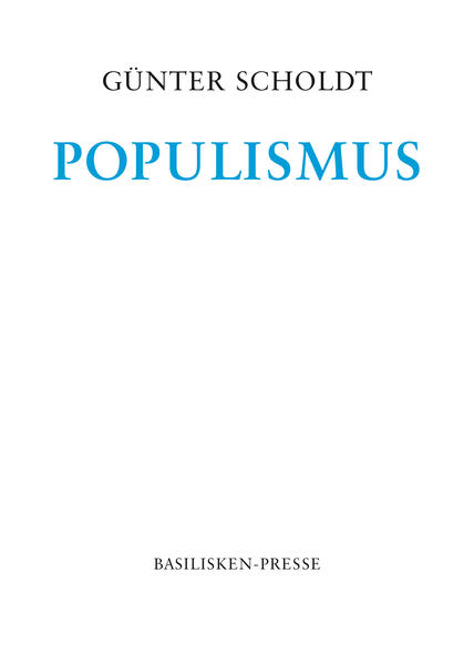 Populismus | Bundesamt für magische Wesen