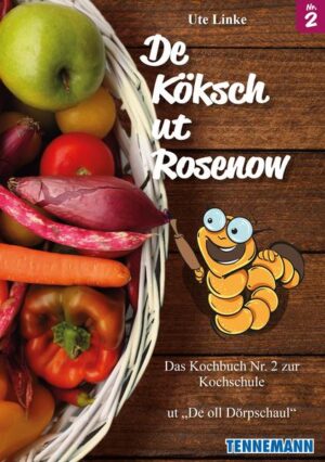 Nach dem großen Erfolg ihres ersten Kochbuchs “De Köksch ut Rosenow 1“ hat Ute Linke jetzt nachgelegt. Und auch die zweite Rezeptsammlung der mehrfachen Gault-Millau-Preisträgerin passt in keine Schublade. Dieses Kochbuch ist in seiner Art wirklich wieder etwas ganz Besonderes. Denn Ute Linke, eine der Spitzenköchinnen in Mecklenburg-Vorpommern, präsentiert hier erneut ihre moderne und doch regional tief verwurzelte Küche. Sie kocht höchst erfolgreich mit der Natur und den Jahreszeiten in ihrem kleinen Gasthof „De oll Dörpschaul“ in Rosenow unweit der Landeshauptstadt Schwerin. Die Köchin aus Rosenow (plattdeutsch: De Köksch ut Rosenow) lässt uns auch in ihrem zweiten Buch wunderbare Lebensmittel neu oder wieder entdecken. Und so ist erneut ein Rezeptbuch entstanden für alle, die bewusst regional-saisonal kochen und genießen wollen. Ohne Verzicht, Kalorienzählen oder gar erhobenem Zeigefinger! Denn Essen und Trinken soll schließlich Spaß machen.