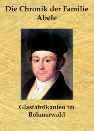 Franz Abele ist 1730 aus Württemberg in die Oberpfalz eingewandert und pachtete nach seiner Einheiratung in die reiche Bürgerfamilie Wiesender in Plößberg im nahegelegenen Böhmerwald Glashütten. 1751 gründete er in Muttersdorf seine erste eigene Spiegelfabrik (Franzbruner Hütte) und später auch eine in Stubenbach. 1799 kaufte Christian Ferdinand Abele von der Glasherrenfamilie Hafenbrädl für 65.000 Gulden die Glasfabrik Hurkenthal und auch das Waldgut Hurkenthal im Böhmerwald. Andere Familienmitglieder der Abele wurden damals österreichische Offiziere oder verheirateten sich mit anderen böhmischen Glasfabrikbesitzern. Der Spiegelglasfabrikant Georg Christoph Abele (1786 - 1833) vermählte sich mit Susanne Freiin von Hafenbrädl aus Bayerisch Eisenstein und errichtete in Hurkenthal mehrere große Spiegel-, Schleif- und Polierwerke und erzeugte damals im Böhmerwald die ersten nach französischem Muster geblasenen Spiegel. Die Vorfahren der Abele waren französische Emigranten und waren als Hugenotten nach Deutschland geflohen. 1822 gründete Abele die Spiegelglasfabrik Ludwigsthal, nachdem er schon 1821 das landgräfische Gut Deffernik mit Glasfabriken in Deffernik (Obere Hütte) und Ferdinandsthal (Untere Hütte) von den Hafenbrädls erworben hatte. 1820 wurde die Abelische Familiengruft in Hurkenthal gebaut. G. C. Abelische Erben verloren nach und nach durch geschäftliche Unfähigkeit und familiäre Schicksalsschläge die ererbten Güter und Fabriken. Ludwigsthal wurde nach dem Freitod von Elisa Abele mitsamt dem Erbe der Hafenbrädl auf Bayerisch Eisenstein von Hans v. Streber in den Ruin getrieben und kam in den Besitz eines Zwiesler Fleischhauers. Nach dem Verlust aller Güter und dem Verkauf von Altbrunst zogen sich die Abele in ein villenartiges Haus in Böhmisch Eisenstein zurück, in dem der altösterreichische Fregattenkapitän Rudolf Abele (1876 - 1955) bis zur Vertreibung 1946 wohnte. Die Abele Chronik erzählt auch die Schicksale der mit der Abele verwandten Familie Hauer von der Glasfabrik Schneegattern in Oberösterreich und der Familie des Dr. med. Josef Klostermann in Oberösterreich und seines Sohnes dem Schriftsteller Karl Klostermann aus Schlösselwald bei Rehberg im Böhmerwald stammend.