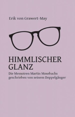 Eine Verwechslung mit dem Schriftsteller Martin Mosebach lässt Erik von Senftenberg die Rolle des Doppelgängers einnehmen. Er wird vom Licht beschienen, sieht die Welt neugierig und gewitzt durch die Brille des Originals. Das geborgte Leben darf sich hoch fühlen, emporgehoben in jene glänzenden Sphären, in die er von seinem Zwilling entführt wird: Als Flaneur sucht er den Einstieg ins Paradies und entdeckt eine Welt, die es als Versprechen wach hält: geheimnisvolle Bibliotheken, weibliche Waghalsigkeiten, Preußens Arkadien, Goethe in Italien, höfische Träume, das Duzen Gottes, rudernde Revolutionen, Fortuna, Pinien und Platanen. Der hohe Blick beim Wandeln auf dünnem Eis.