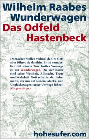 Im 100. Todesjahr Wilhelm Raabes (1831-1910) erscheint mit „Wilhelm Raabes Wunderwagen“ eine zweibändige Ausgabe von „Das Odfeld“ (1888) und „Hastenbeck“ (1898). „Menschen im Krieg“ sind das Thema von Wilhelm Raabes großen Texten aus der Zeit des Siebenjährigen Krieges. Helden und - wahrhaft große - kleine Leute treffen im Weserbergland aufeinander. Krieg, Liebe und Politik, Gegenwart und Vergangenheit begegnen sich in Inszenierungen, die zu den größten Leistungen der deutschen Literatur zählen. Die Qualität des Spätwerks Raabes ist mittlerweile (an)erkannt. Die Aktualität seiner Bücher ist aber auch 100 Jahre nach seinem Tod immer wieder neu zu entdecken! „Das Odfeld“ erzählt die Geschichte des 4. und 5. November 1761: Eine Gruppe Zivilisten verläßt das Kloster Amelungsborn, um vor den durchziehenden Armeen Schutz zu suchen. Am Ende der Erzählung, die Raabe selbst zu seinen bedeutendsten Leistungen zählte, haben nicht alle diesen Tag überlebt. Und doch sind den Schrecken des Krieges - trotz aller Verzweiflung - Menschlichkeit, Humor und differenziertes Urteilen entgegenzusetzen. Zehn Jahre nach „Das Odfeld“ greift Raabe diesen Stoff - womöglich gar facettenreicher - noch einmal auf: Auch in „Hastenbeck“ werden Zivilpersonen, darunter ein Deserteur, von den Kriegshandlungen zur Flucht getrieben. Ihre abenteuerliche Odyssee quer durch Niedersachsen erleben sie als „Traumbilderbuch dieser Wintertage und -nächte zwischen den Jahren [siebzehnhundert]siebenundfünfzig und achtundfünfzig“. Raabes Altersprosa läßt die deutsche Sprache (und die lateinische, französische, englische.) wie ein großes Orchester erklingen. In den Anmerkungen werden fremdsprachige Textteile übersetzt und ungebräuchlich gewordene Ausdrücke erläutert.