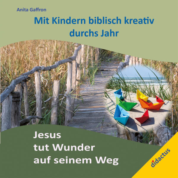 Jesus tut Wunder auf seinem Weg Anita Gaffron-erfahren in der religionspädagogischen Arbeit mit Kindern-ist mit diesem Buch wieder ein ebenso kreatives wie fundiertes Handbuch gelungen: Ein Buch, das wunder-bare Vorschläge und vielfältigste methodische Ideen an die Hand gibt aber auch Hintergründe aufzeigt. Auf der CD-Rom sind zusätzlich viele Bild- und Kartenmaterialien enthalten, die die Umsetzung dann leicht von der Hand gehen lassen Ein weiteres Buch der Reihe „Religiöses Erleben mit Kindern“, das in keiner Einrichtung fehlen sollte!