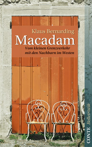 Sie heissen Marcel, Marie, Philippe, Chantale, Jean-Noël und Nadine, man sagt zu ihnen Monsieur le Maire, Docteur, Garçon, Prêtre - sie gehören zur weltweit zwiespältig beobachteten Gattung der Nachbarn. Macadam - der französische Name für den Asphalt der Landstraße - bringt den Dichter zu seinem Dorf zwischen Metz und Verdun, wo er sich diesem so ganz anderen und doch so ähnlichen Leben unserer Nachbarn öffnet. In seinem Fall leben die Nachbarn hundert Kilometer tief in Lothringen drin, französisches Kernland und vor allem: tiefes Land. In seinen Geschichten erzählt der deutsche Frankreichfachmann und -liebhaber Klaus Bernarding vom Zusammenleben mit ihnen. Die Reibungsfläche des Anders-Seins beschäftigt den Deutschen mit seinen deutschen Angewohnheiten und Mentalitäten. Es bringt ihn zum Erzählen über die Unterschiede der Sprache und ihre überraschenden Gemeinsamkeiten, er philosophiert über Geschichte und Menschheit und er schildert seine Liebe und Nähe zu diesen 'anderen' Menschen in witzigen und nachdenklichen Anekdoten, die er mit ihnen erlebte. Voraussetzung dafür sind eine Bank vor der Haustür, eine Flasche Wein oder Schnaps im Kühlschrank und offene Augen und Ohren für die alltäglichen Sorgen und Nöte.