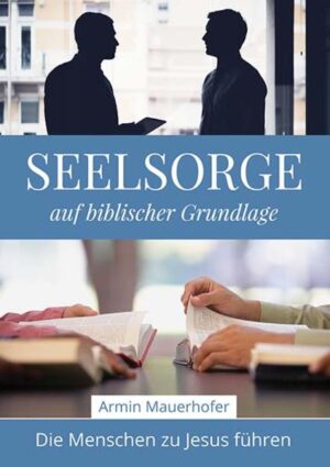 Armin Mauerhofer hat langjährige praktische Erfahrung in der Seelsorge. Er legt mit diesem Buch ein bibel- und christusorientiertes Seelsorgewerk vor, das sowohl theoretische Grundlagen, als auch praktische Umsetzungshilfen entfaltet. Im theoretischen ersten Teil legt er zunächst das biblische Menschenbild dar, das seiner Seelsorgelehre zugrunde liegt. Zudem zeigt er, welche Voraussetzungen ein Seelsorger mitbringen sollte. Daraufhin folgt die Entfaltung der wichtigsten methodischen Schritte in der Seelsorge: 1. Die Diagnose, 2. Den Menschen zu Jesus führen, 3. Beraten und begleiten, 4. Abschließen. Mauerhofer geht davon aus, dass letztendlich nicht der Seelsorger, sondern Jesus selbst der eigentliche Helfer für den Ratsuchenden ist. Deshalb geht es ihm darum, den Menschen zu Jesus zu führen und ihm dabei zu helfen, seinen Lebensalltag mit Hilfe von ihm zu gestalten. Dabei kommt dem Eingebettet-Sein in eine christliche Gemeinde eine wichtige Bedeutung zu. In dem praktisch-orientierten zweiten Teil geht Mauerhofer konkret auf verschiedene Situationen in der Seelsorge ein und zeigt wie christusorientierte Seelsorge aussehen kann. Folgende Seelsorgesituationen kommen hier zur Sprache:-Die Seelsorge an kranken, sterbenden und trauernden Menschen-Seelsorge an Depressiven, Suizidgefährdeten sowie Menschen, die unter Zwängen, Ängsten oder an einer Schizophrenie leiden-Seelsorge an süchtigen Menschen (Alkohol, Nikotin, Drogen, gestörtes Essverhalten …)-Eheseelsorge