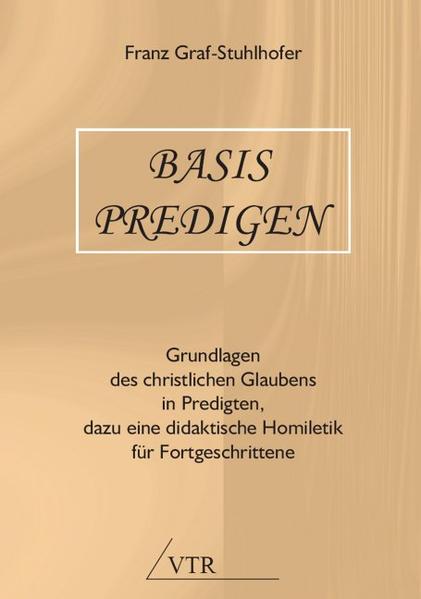 Der christliche Glaube behauptet, die Grundfragen des Menschenlebens und des Weltgeschehens zu beantworten. Wie diese Antworten aussehen, wird in diesem Buch in einer Reihe von Predigten entfaltet. Wer sich für den Initiator (Jesus von Nazareth) dieses Glaubens interessiert, und wer mit anderen über diese Themen reden will, findet hier Impulse. Das Predigen gilt als Kunst-es ist aber auch eine hohe Verantwortung. Wem diese Aufgabe-oft oder fallweise-übertragen wird, der denkt über Wege nach, wie er diesen Dienst besser tun kann. Dazu dient eine im Schlussteil praxisnahe dargelegte "didaktische Homiletik".