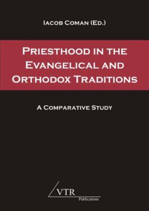 17.95 GBP 25.95 USD 26.95 CAD 24.95 AUD Priesthood in the Evangelical and Orthodox Traditions. This book tries to clarify this issue. The authors are presenting in a comparative manner the problematic of the subject. Starting with this common debate, they try to conduct the discussion on priesthood not only in a comparative manner-Evangelical and Eastern-but also by appealing to an interdisciplinary approach. They are presenting a biblical perspective (John Fleter Tipei), a dogmatic and an Orthodox dogmatic perspective (Iacob Coman), an Evangelical perspective (Christian Krumbacher), and, finally, a comparative synthesis through the Pentecostal dogmatic perspective (Eugen Jugaru).