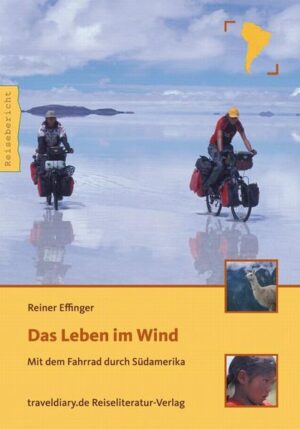 Das Leben im Wind Reiner Effinger bricht auf nach Südamerika. Sein Fahrrad im Gepäck lernt er in Cusco Spanisch und akklimatisiert sich an die Höhen der Anden, bevor er seinem Traum folgt und Südamerika auf zwei Rädern entdeckt. Aus dem Inhalt: Wie soll es anders sein? Nicht jeden Tag scheint die Sonne, schon gar nicht, wenn man 7.800 Kilometer mit dem Rad durch Südamerika unterwegs ist. Auf dem Rad ist der Regen kälter, die Sonne ist erbarmungsloser, die Gewitter sind furchteinflößender und die Nächte sind einsamer. Reiner Effinger hat seinen Beruf in Deutschland an den Nagel gehängt, hat gekündigt, um seinem Traum zu folgen, alleine mit seinem altgedienten Fahrrad durch Südamerika zu reisen. Aber auch nicht jeden Tag regnet es. Er durchstreift die schönsten Landschaften, übernachtet an magischen Plätzen, hat Wälder, Seen und Berge für sich allein und die Menschen nehmen ihn in ihr Herz auf. Auf dem Rad sind die lachenden Gesichter näher, die blühenden Felder sind prächtiger und das Leben ist abenteuerlicher. Wie soll es anders sein, das Leben im Wind?