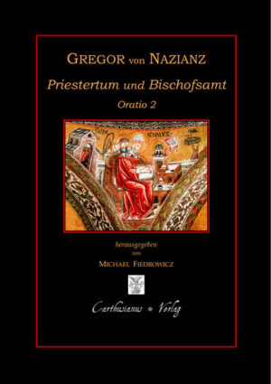 Hinweis für Buchhandlungen: Bestellung am einfachsten per eMail: carthusianus@t-online.de oder per Fax: 03222 900 026 9 Das vorliegende Werk gilt als die erste Abhandlung über das Priestertum in der frühen Kirche. Schon kurz nach seiner Priesterweihe (361/362) verfaßte Gregor von Nazianz eine Programmschrift für die Erneuerung des kirchlichen Amtes, wie sie angesichts zahlreicher Mißstände im Klerus seit der konstantinischen Wende erforderlich geworden war. Um der zunehmenden Verweltlichung des Priester- und Bischofsamtes entgegenzutreten, entwarf Gregor Grundzüge einer tiefgreifenden Klerusreform, die das spirituell-asketische Potential des aufblühenden Mönchtums dem kirchlichen Amt zuzuführen suchte. Eine intensive geistig-geistliche Vorbereitung bildete hierbei die unabdingbare Voraussetzung für die Übernahme und Ausübung des sakramentalen Amtes. In diesem Plädoyer, das ebenso den leichtfertigen Mißbrauch des Weihesakramentes scharf kritisiert wie dessen unvergleichliche Würde und Verantwortung in Erinnerung ruft, zeichnet Gregor ein beeindruckendes Leitbild des Priestertums und Bischofsamtes, das gerade in der gegenwärtigen Krise des kirchlichen Amtes wertvolle Impulse einer geistlichen Erneuerung zu bieten vermag. Der Band enthält eine ausführliche Einleitung zur Biographie des Autors und dem Hintergrund seiner zweiten Rede, zur Theologie und Spiritualität des Priestertums in seinem Gesamtwerk, den griechischen Text mit deutscher Übersetzung sowie erklärenden Anmerkungen. Herausgeber: Prof. Dr. Michael Fiedrowicz (Theo­logische Fakultät Trier, Lehrstuhl für Alte Kir­chengeschichte und Patrologie) Übersetzerin: Dr.phil. Claudia Barthold.