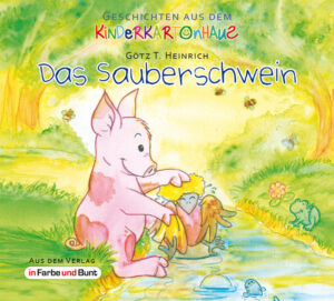 Ein kleines Ferkel gerät in den Regen und kann sich plötzlich nicht mehr schmutzig machen. Hilfe tut Not, denn ein Sauberschwein ist doch gar kein richtiges Schwein!