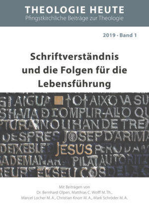 Das Schriftverständnis ist bei der Frage nach Normen für Lehre und Leben von entscheidender Bedeutung. Handelt es sich bei der Bibel um ein historisches Dokument wie jedes andere aus vergangenen Zeiten? Oder kann sie für sich in Anspruch nehmen in Inhalt und Form Dokument des Handelns Gottes in der Geschichte zu sein und zuverlässige Quelle, um den Willen Gottes für unser Leben zu erfahren? Ausgehend von einem historischen Blick auf das Verständnis der Schrift in der Geschichte, stellt der Band den hermeneutischen Ansatz vor, wie ihn das Präsidium des Bundes Freikirchlicher Pfingstgemeinden KdöR (BFP) vertritt und entfaltet ihn in einer exegetischen Anwendung zur Frage des Sex vor der Ehe.