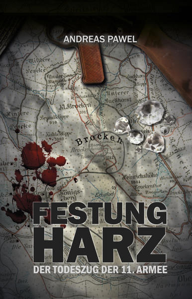 Die Erinnerung an den dramatischen Zusammenbruch der Westfront in Mitteldeutschland versinkt heute, siebzig Jahre nach dem Ende des Zweiten Weltkrieges, langsam im Dunkel der Geschichte. Aber kurz vor Kriegsende wurde noch der Harz zur Festung erklärt. Die letzten bedeutenden Kämpfe fanden hier statt, die letzte Schlacht im Westen des Reiches wurde hier geschlagen. Der Autor erzählt, gespeist aus vielen Quellen und Zeitzeugenberichten, vom dramatischen Rückzug der 11. Armee. Er stellt deren Tragödie zugleich in den Kontext des zusammenbrechenden Dritten Reiches, beschreibt Land und Leute und die zivile Katastrophe des Krieges. Somit erwartet den Leser keinesfalls ein typisches Kriegsbuch. Von Schloß Adelebsen bei Göttingen bis zur Kapitulation in Blankenburg wird die über den Harz hinwegrollende Kriegsfurie nachvollziehbar. Ergänzt wird dieser Bericht um eine fabulierte Story über den 1940 in Amsterdam von der SS geraubten Diamantenstock, der auf abenteuerlichem Weg in den Harz gelangt. Ein ebenso authentisches wie eindringliches Buch über die leidvolle Vergangenheit der letzten Kriegstage 1945 im Harz.