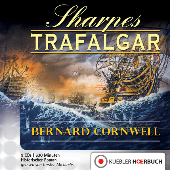 Richard Sharpe ist auf dem Heimweg von Indien nach England. Auch auf hoher See geht es wechselhaft zu, er kommt auf ein Kriegsschiff, das auf die Flotte von Admiral Nelson trifft - die größte Seeschlacht der englischen Geschichte am Kap von Trafalgar (1805) steht bevor, und Nelson braucht jeden Mann. Eine Frau ist erfreulicherweise auch an Bord und sie weckt in Sharpe neue Leidenschaften und stürzt ihn in neue Probleme. Bemerkenswert: Cornwell schreibt also auch gute See-Abenteuer! „Sharpes Trafalgar“ ist die vierte Episode der Reihe. Jede Episode hat eine abgeschlossene Handlung. Der Text wurde mit dem englischen Original abgeglichen, nur ganz behutsam und wenig gekürzt und wird hervorragend gelesen von Torsten Michaelis.