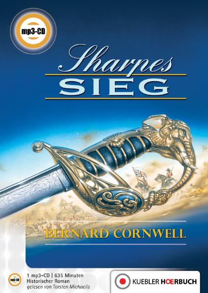 Die historischen Romane „Richard Sharpe“ werden gern mit „Hornblower“ von Forester oder „Captain Aubrey“ von O’Brian verglichen. Gemeinsam ist ihnen der historisch korrekt und genau eingebundene Hintergrund, die packende Handlung, der Reichtum der Nebenfiguren und ein guten Schuss Humor. Gemeinsam ist ihnen auch das Zeitalter und die Schilderung der Hauptfigur nicht als strahlendem Held, sondern einem Menschen mit vielen Schwächen, der sich langsam entwickelt. Richard Sharpe ist bei der Belagerung von Ahmadnagar und bei der Schlacht von Assaye, (Indien, 1803) mit dabei. Ein englischer Offizier ist zu den Feinden übergelaufen. Er und Sharpe treffen unter dramatischen Umständen aufeinander und Sharpe hat den Wunsch sich zu rächen. Er bekommt Sonderaufgaben und wird vorübergehend Ordonanz von Wellesley, dem späteren Lord Wellington (Sieger der Schlacht bei Waterloo). Natürlich ist Hakeswill wieder hinter ihm her, eine begehrenswerte Französin spielt eine Rolle und Sharpe macht sich Freunde und Feinde auf beiden Seiten. Meisterlich verbindet Cornwell den historisch korrekten Ablauf mit dem interessanten und liebenswerten Richard Sharpe, der unmoralisch, fehlbar und Analphabet ist, aber auch seine Stärken zeigt. Sharpe wird die Merkmale seiner niederen Herkunft nie los, was oft zu Konflikten mit einem bestimmten Typ von Offizieren führt. „Sharpes Sieg“ ist die zweite Episode der Reihe. Jede Episode hat eine abgeschlossene Handlung. Der Text wurde mit dem englischen Original abgeglichen, nur ganz behutsam und wenig gekürzt und wird hervorragend gelesen von Torsten Michaelis. Ausgabe auf mp3-CD