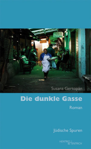 "Die dunkle Gasse" erzählt von der Begegnung zweier Kulturen und Traditionen, der paraguayischen und der jüdischen, in einem Lebensraum, den sich Heimatlose aus verschiedenen Sprachen und unterschiedlichen Religionen teilen. Der Protagonist, ein Heranwachsender und Sohn jüdischer Einwanderer, pendelt zwischen den Welten: dem Barrio Palestina, dem jüdischen Viertel Asuncións, und dem Petirossi-Markt, einem typisch lateinamerikanischen Markt mit tausenden Buden, geheimnisvollen Menschen und Geschichten. Ihm gelingt es, die ethnischen Grenzen dieser beiden Welten zu überwinden, ohne seine Identität zu verlieren. Er entdeckt seine Berufung als Arzt und Heiler und verzichtet dafür auf die Übernahme des väterlichen Geschäfts. Diese weitreichende Entscheidung besiegelt sein Schicksal als Bewohner der unheimlichen "dunklen Gasse". Gertopán eröffnet mit ihrer poetischen Sprache den Blick in ein bisher weitgehend verborgenes Stück jüdischer Geschichte in Lateinamerika. "Die dunkle Gasse" wurde ausgezeichnet mit dem Premio de Literatura Lidia Guanes.