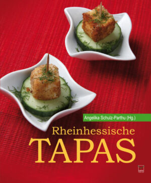 Tapas - in Spanien erfunden, nach Rheinhessen importiert Rheinhessen und Tapas gehören nicht zusammen?!? Mit knapp 60 Rezepten beweist Angelika Schulz-Parthu das Gegenteil. Da werden so durch und durch rheinhessische Zutaten wie Handkäs oder Fleischwurst in einer Weise auf den Tisch gebracht, dass es manchem spanisch vorkommen wird. Nämlich als Handkäs mediterran, als gebratene Fleischwurst mit Rote-Bete-Salsa, als Handkäs-Tatar auf Silvaner-Brot oder gar als Mousse au Handkäs. Eingeteilt in sechs Kapitel - Tapas mit Käse, mit Fleisch & Wurst, mit Gemüse & Pilzen, mit Fisch, mit Brot & Co und mit Zucker (!) - zeigen die Rezepte die ganze Vielfalt der rheinhessischen Tapas: von einfach bis anspruchsvoll, von bodenständig bis innovativ. Lassen Sie sich überraschen von Spundekäspralinen, Tortilla mit grünem Spargel und rheinhessischem Carpaccio und entdecken Sie, was allen Rezepten gemeinsam ist: Die köstlichen Kleinigkeiten sind eine Einladung zum Genuss! Angelika Schulz-Parthu (Hg.): Rheinhessische Tapas, ISBN 978-3-942291-40-8, 116 Seiten, Klappenbroschur, mit ca. 60 Farbfotos, 12,90 € Erscheint am 16.8.2012