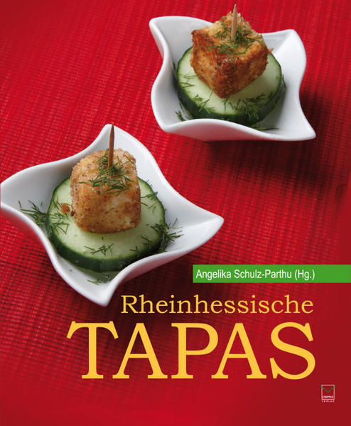 Tapas - in Spanien erfunden, nach Rheinhessen importiert Rheinhessen und Tapas gehören nicht zusammen?!? Mit knapp 60 Rezepten beweist Angelika Schulz-Parthu das Gegenteil. Da werden so durch und durch rheinhessische Zutaten wie Handkäs oder Fleischwurst in einer Weise auf den Tisch gebracht, dass es manchem spanisch vorkommen wird. Nämlich als Handkäs mediterran, als gebratene Fleischwurst mit Rote-Bete-Salsa, als Handkäs-Tatar auf Silvaner-Brot oder gar als Mousse au Handkäs. Eingeteilt in sechs Kapitel - Tapas mit Käse, mit Fleisch & Wurst, mit Gemüse & Pilzen, mit Fisch, mit Brot & Co und mit Zucker (!) - zeigen die Rezepte die ganze Vielfalt der rheinhessischen Tapas: von einfach bis anspruchsvoll, von bodenständig bis innovativ. Lassen Sie sich überraschen von Spundekäspralinen, Tortilla mit grünem Spargel und rheinhessischem Carpaccio und entdecken Sie, was allen Rezepten gemeinsam ist: Die köstlichen Kleinigkeiten sind eine Einladung zum Genuss! Angelika Schulz-Parthu (Hg.): Rheinhessische Tapas, ISBN 978-3-942291-40-8, 116 Seiten, Klappenbroschur, mit ca. 60 Farbfotos, 12,90 € Erscheint am 16.8.2012