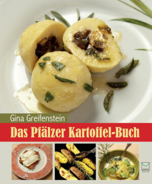 Der Kartoffelanbau ist in der Pfalz seit 1665 belegt - kein Wunder, dass es hier Kartoffelrezepte la Mass la Meng gibt! Mit 60 Rezepten stellt Gina Greifenstein die ganze Bandbreite der Kartoffel vor. Dazu gehören im ersten Kapitel die Rezepte aus dem Topf mit den berühmten "Hoorische" (Kartoffelknödel halb und halb), aber auch gekochte Kartoffelknödel, Suppen, unterschiedlich gewürzte Pürees oder Gnocchi. Im Kapitel aus dem Backofen gibt es gefüllte Kartoffeln, Blech- und Ofenkartoffeln, Aufläufe, aber auch eine Kartoffel-Lasagne und Pizza. Aus der Pfanne serviert Gina Greifenstein drei verschiedene Puffer, sowie u. a. Kartoffel-Kürbis-Rösti und aus der Schüssel acht verschiedene Salate sowie zwei Vinaigrettes. Können Kartoffeln auch süß? Und wie! Das beweist sie mit zehn Rezepten: zum Beispiel mit einem Kuchen mit Pflaumenmus oder mit einer zarten Kartoffel-Creme brulée. Mit seinen Rezepten und den vielen Tipps für Varianten ist "Das Pfälzer Kartoffel-Buch" ein Muss für alle Kartoffelfans! In einer kleinen Kartoffelkunde erzählt Angelika Schulz-Parthu eine kurze Geschichte der Kartoffel: Ab wann kennt man sie auf deutschem Boden? Und - viel spannender! - ab wann aß man sie? Wir erfahren, woher der Name kommt und warum sie so gesund ist. Johannes Zehfuß, der stellvertretende Vorsitzende der Pfälzer Grumbeere, also der Pfälzer Früh-, Speise- und Veredlungskartoffel-Erzeugergemeinschaft erzählt alles Pfalzspezifische zur Kartoffel: Wie lange gibt es sie in der Pfalz? Er berichtet von Trends und Vorlieben für bestimmte Sorten und davon, dass die Kartoffel Kulturgeschichte spiegelt.