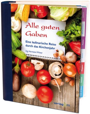 Über 100 Back- und Kochrezepte, die dem Kirchenjahr zugeordnet sind. Mit kurzen Einführungen in die Kirchenjahreszeiten. Damit die Rhythmen des Kirchenjahres auch optisch zum Tragen kommen, wurden die liturgischen Farben in die Gestaltung mit einbezogen. Tischgebete runden das Kochbuch ab. 4., leicht überarbeitete Auflage, mit Register und praktischer Ringbindung. Gesammelt wurden die Rezepte wurden von "Landfrauen" und "Landmännern" aus dem Raum Baden.