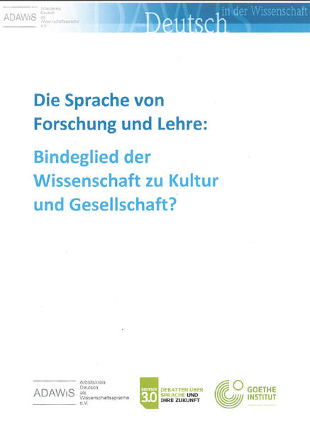 Die Sprache von Forschung und Lehre: Bindeglied der Wissenschaft zu Kultur und Gesellschaft? | Bundesamt für magische Wesen