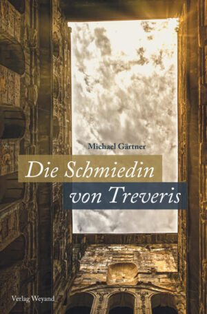 Rigani wächst als Tochter eines Schmieds in Treveris an der Mosel auf. Die Stadt hat im 4. Jahrhundert als Kaiserresidenz des Römischen Reiches große Bedeutung erlangt. Davon profitiert auch die Schmiede, in der sich Rigani mit der Fertigung von exzellenten Schwertern einen Namen gemacht hat. Viele Jahre leben Menschen verschiedener Religionen weitgehend konfliktfrei in der Stadt. Doch als ein Pogrom an den Juden droht, macht Rigani sich auf einen beschwerlichen Ritt über die Alpen nach Norditalien. Zu ihrem Freund aus Kindertagen, den inzwischen berühmten Bischof Ambrosius von Mailand. Er soll helfen, ihren jüdischen Freund Samuel und dessen Kinder zu retten. Unterwegs gerät die Schmiedin selbst in höchste Gefahr. Mit großem Einfühlungsvermögen erzählt der Autor vom religiösen Wandel und der kriegerischen Bedrohung in der spätrömischen Zeit.