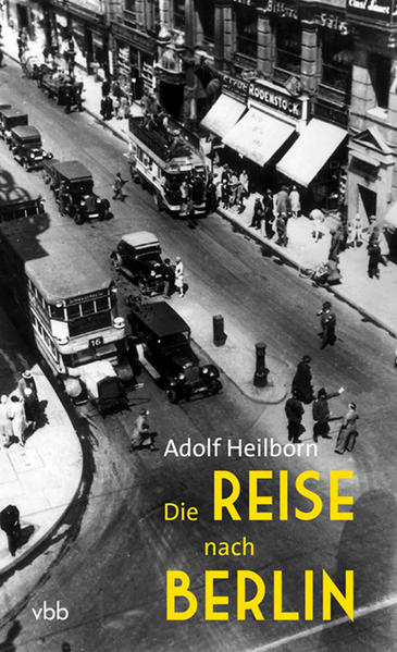 1921 erstmals als Artikelfolge in der Berliner Morgenpost und 1925 als Buch erschienen, war Die Reise nach Berlin für den Adolf Heilborn „ein romantischer Baedeker und Führer aus dem neuen Berlin ins alte“. Der Berliner Schriftsteller Georg Hermann urteilte, es sei „ein Buch, so reizend geschrieben, dabei ganz leicht und instruktiv, voller Wissen um die Dinge steckend“. Heilborn spaziert plaudernd und reminiszierend durch das Berlin seiner Jugend und holt aus seinem Gedächtnis interessante Begebenheiten und bisweilen köstliche Anekdoten hervor. Immer wieder macht er klar, in welcher Tradition er sich sieht, wenn er Adolf Glaßbrenner, Wilhelm Raabe und Theodor Fontane zitiert. Heilborn verklärt jedoch nicht die bürgerliche Lebenswelt des ausgehenden 19. Jahrhunderts, sondern weiß den Charme und die Ästhetik des Berlins der 1920er-Jahre zu schätzen. Er erfreut sich am dichten Verkehr, an der Leuchtreklame, am weltstädtischen Flair. So beschreibt er den Potsdamer Platz als Inbegriff der modernen Großstadt.