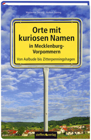 Von Siehdichum nach Kamerun, von Schabernack nach Texas oder Salem - eine Lesereise durch Mecklenburg-Vorpommern, auf der es viel zu schmunzeln, zu lernen und zum Weitersagen gibt. Die hier vorliegende Sammlung fasst zum ersten Mal die 139 ungewöhnlichsten Ortsnamen zusammen, gibt Erläuterungen zu ihrer oft jahrhundertealten Entstehungsgeschichte, zu kulturellen oder politischen Hintergründen und zu linguistischen Besonderheiten. Vergnügliche Unterhaltung ist dem Leser garantiert, denn Ortsnamen wie Findenwirunshier, Mückenfang, Kakeldütt, Hühnerland oder Aalbude lassen nicht nur Raum für Fachwissen aus der Ortsnamenforschung.