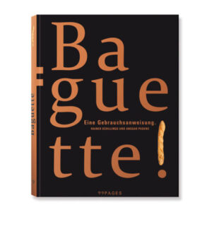 Es ist rund 70 Zentimeter lang, 200 Gramm leicht und die brotgewordene Ikone französischer Lebensart. In "Baguette" - Eine Gebrauchsanweisung" finden Sie nicht nur Rezeptideen für den großen oder den kleinen Hunger, sondern Geschichten über Menschen und ihre Beziehung zum längsten Brot der Welt. Ausgezeichnet als bestes nationales Erstlingswerk 2010 und mit dem World Cookbook Award 2011.