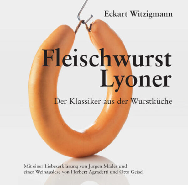 Wurst zu machen ist wie die Kochkunst eine große und uralte Handwerkskunst. „In einer Wurst steckt mehr Kreativität als in einem Steak“, sagt Rafael Pérez, der Schweizer Slow Food Präsident. Dies gilt ganz besonders für den Klassiker aus der Wurstküche, die Fleischwurst/Lyoner. Überall in Deutschland gehört sie zu den beliebtesten Wurstsorten - mit durchaus verschiedenen Rezepturen und auch unter ganz unterschiedlichen Namen. In diesem Kochbuch stellt Eckart Witzigmann, der „Koch des Jahrhunderts“, 4o Gerichte vor. Die Rezepte, die Zutaten - im Mittelpunkt natürlich die Fleischwurst/Lyoner - wie auch die Zubereitung sind so phantasievoll und unterschiedlich wie die Hausfrauen und Köche, die beim Koch-Wettbewerb von Edeka Südwest Fleisch mit großer Leidenschaft und viel Freude gemeinsam am Herd gewirkt haben.