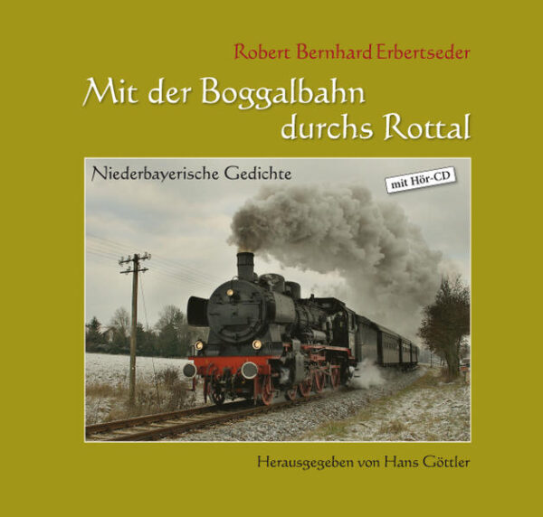 Es war in der sog. guten alten Zeit, als das Boggal von Passau hinaus durchs Rottal nach Pfarrkirchen zockelte. Das Boggal, so nannte man damals die Eisenbahn mit der Dampflokomotive als Zugmaschine. Es ging über Berg und Tal, durch Wald, Wiesen und Felder, in vielen Windungen, eher langsam und bedächtig, Verspätungen großzügig inbegriffen