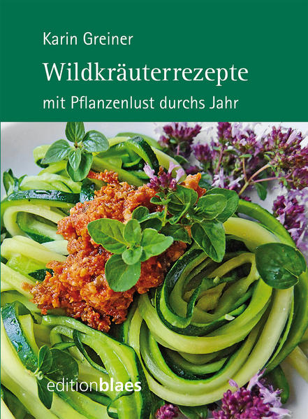 »Wildkräuterrezepte - mit Pflanzenlust durchs Jahr” von Karin Greiner ist ein Buch zum Schmökern und zum Schlemmen. Mit 23 Abschnitten über Wildpflanzen zu verschiedenen Jahreszeiten. Mit Erntekalender und vielen zusätzlichen Tipps. Mit mehr als 50 Rezepten, von herzhaft bis süß. Aus allen Kategorien für Flexitarier, Vegetarier, Veganer: Snacks, Suppen, Hauptgerichte, Desserts, Gebäck, Getränke.