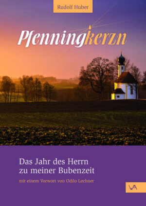 "Pfenningkerzn", das sind kleine, bunte Lichtln, die herüber leuchten aus vergangenen Tagen. Rudolf Huber erzählt vom Jahr des Herrn, so wie er es als Bub in den Jahren um 1935 selbst erlebt hat. Vieles heute längst Vergessene kirchlich-dörflicher Tradition wird hier auf anschaulich-unterhaltsame, oft humorvolle Weise wieder lebendig. Jedoch Nachdenkliches aus einer armen und schwierigen Zeit fließt in die dichte und farbige Darstellung immer wieder ein. So wird daraus ein kleines, buntes, stets aber liebevoll gezeichnetes Bild von "Kirche und Dorf", so wie es früher einmal waren und nun schon lange nicht mehr sind.