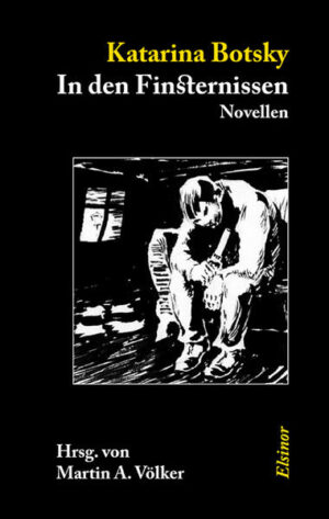 Die Auswahl „In den Finsternissen“ enthält zehn Novellen und zwei Gedichte der heute nahezu unbekannten Königsberger Schriftstellerin Katarina Botsky (1880-1945). Ihre Zeitgenossen schätzten sie als starke Vertreterin der literarischen Moderne. Ludwig Goldstein, Feuilletonleiter der bekannten Hartungschen Zeitung, bezeichnete Botsky als Ostpreußens „erstes weibliches Kraft- und Originalgenie“. In den Novellen, die sie zwischen 1911 und 1936 für die Zeitschrift Simplicissimus schrieb, widmet sich die Autorin den Verworfenen und Missgestalteten, jenen Menschen, die ausziehen, um Freude zu suchen und das Entsetzen finden. Walther Franz, ein profunder Kenner der Kulturgeschichte Königsbergs, meinte, in Katarina Botsky wüte „derselbe Zwiespalt, der E. Th. A. Hoffmann zerriß. Auch ihre Gestalten haben alle den Boden unter den Füßen verloren, nur gibt es für sie kein Reich Atlantis, das sie von den Schrecknissen des Diesseits errettet. Hier lauert das Verhängnis über jedem Menschen und zermalmt ihn mit grausigen Spinnenarmen.“